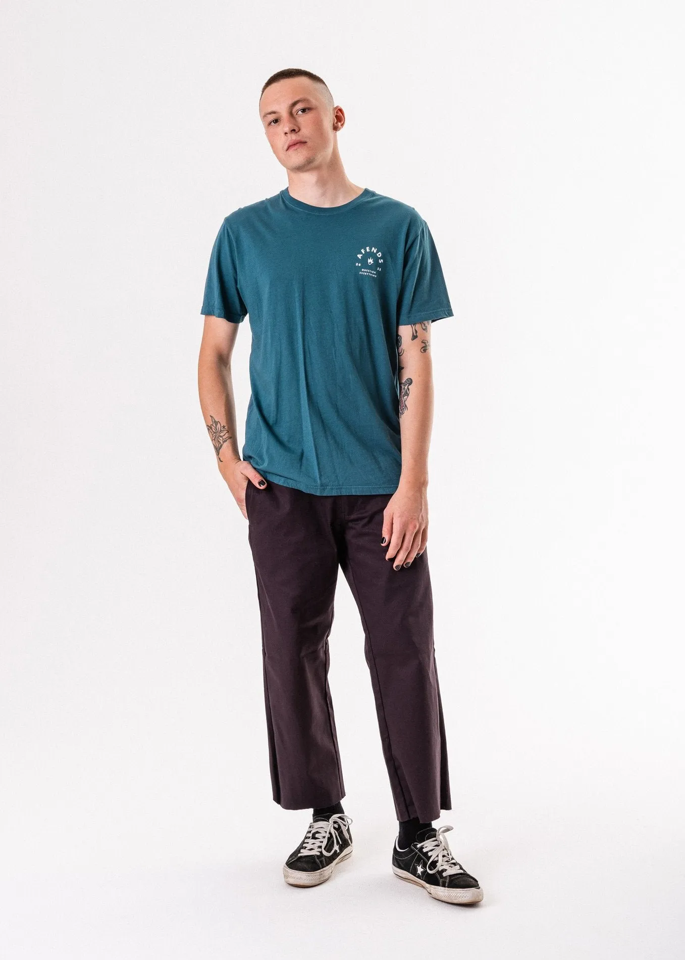 Afends Mens Roll - Standard Fit Tee