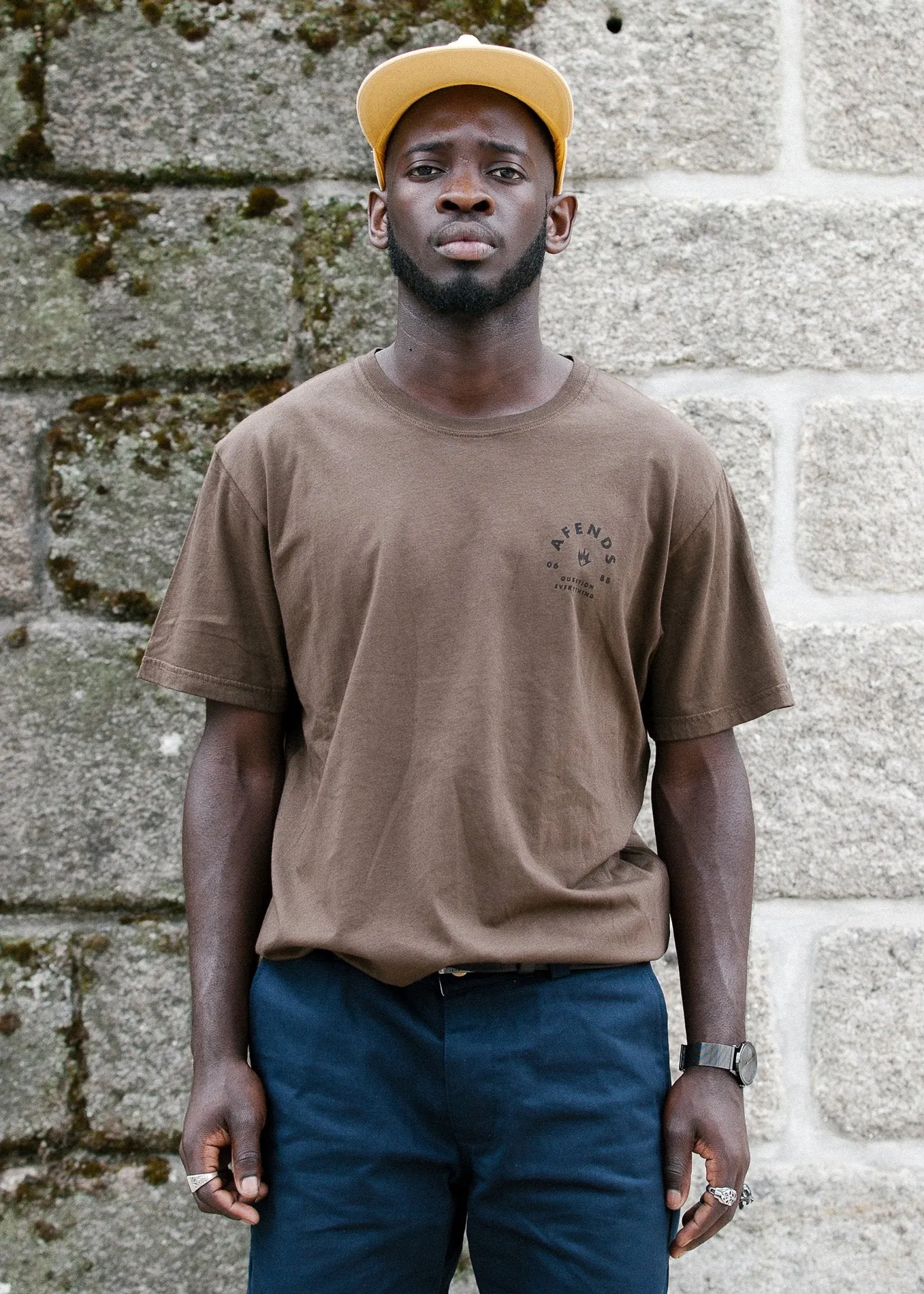 Afends Mens Roll - Standard Fit Tee