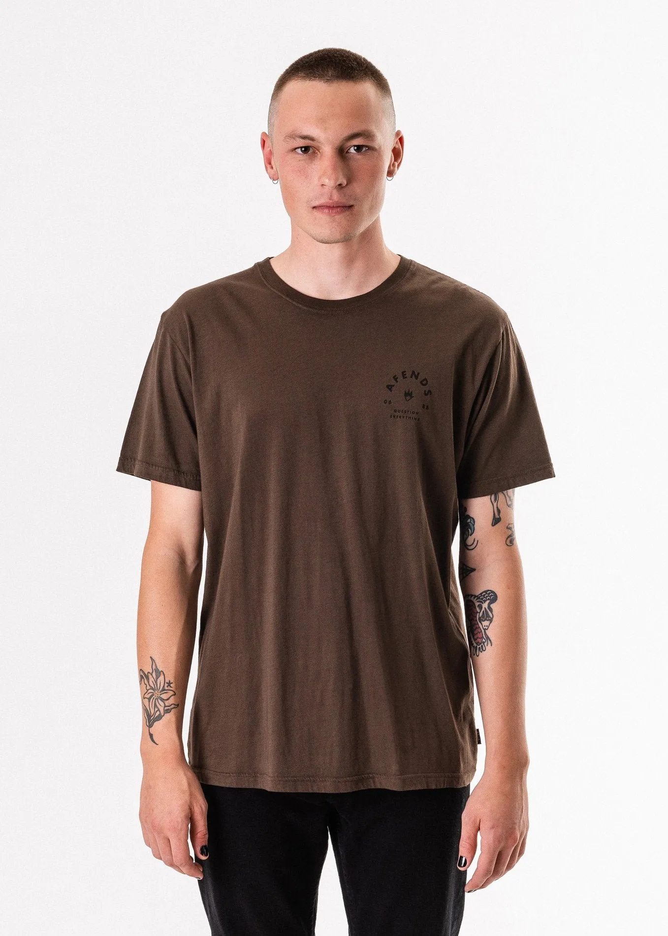 Afends Mens Roll - Standard Fit Tee