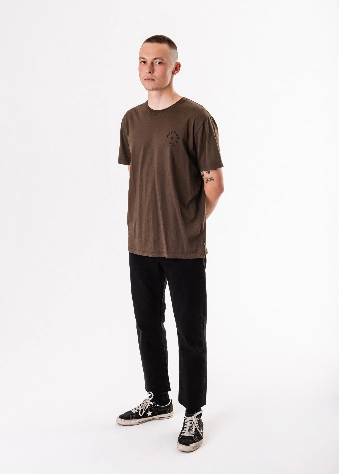 Afends Mens Roll - Standard Fit Tee