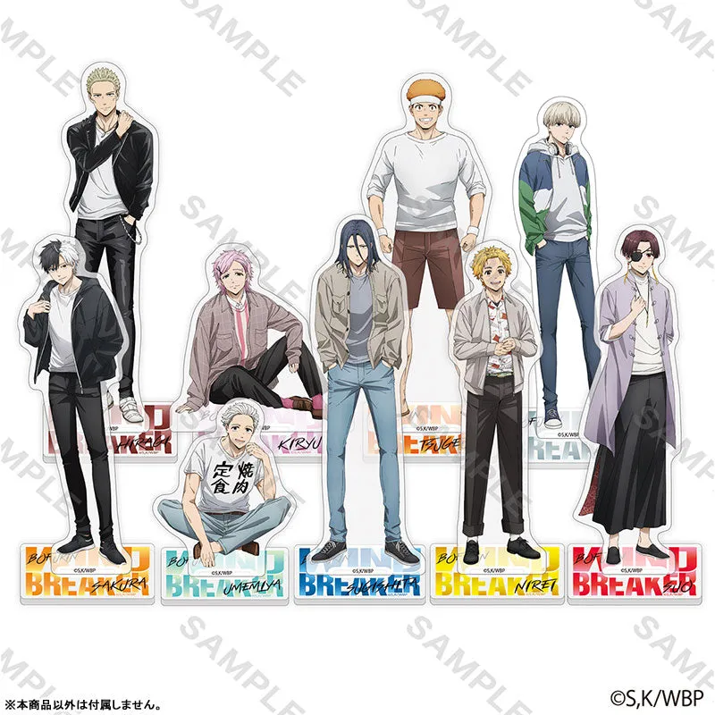 Akihiko Nirei - WIND BREAKER Casual Wear Acrylic Stand