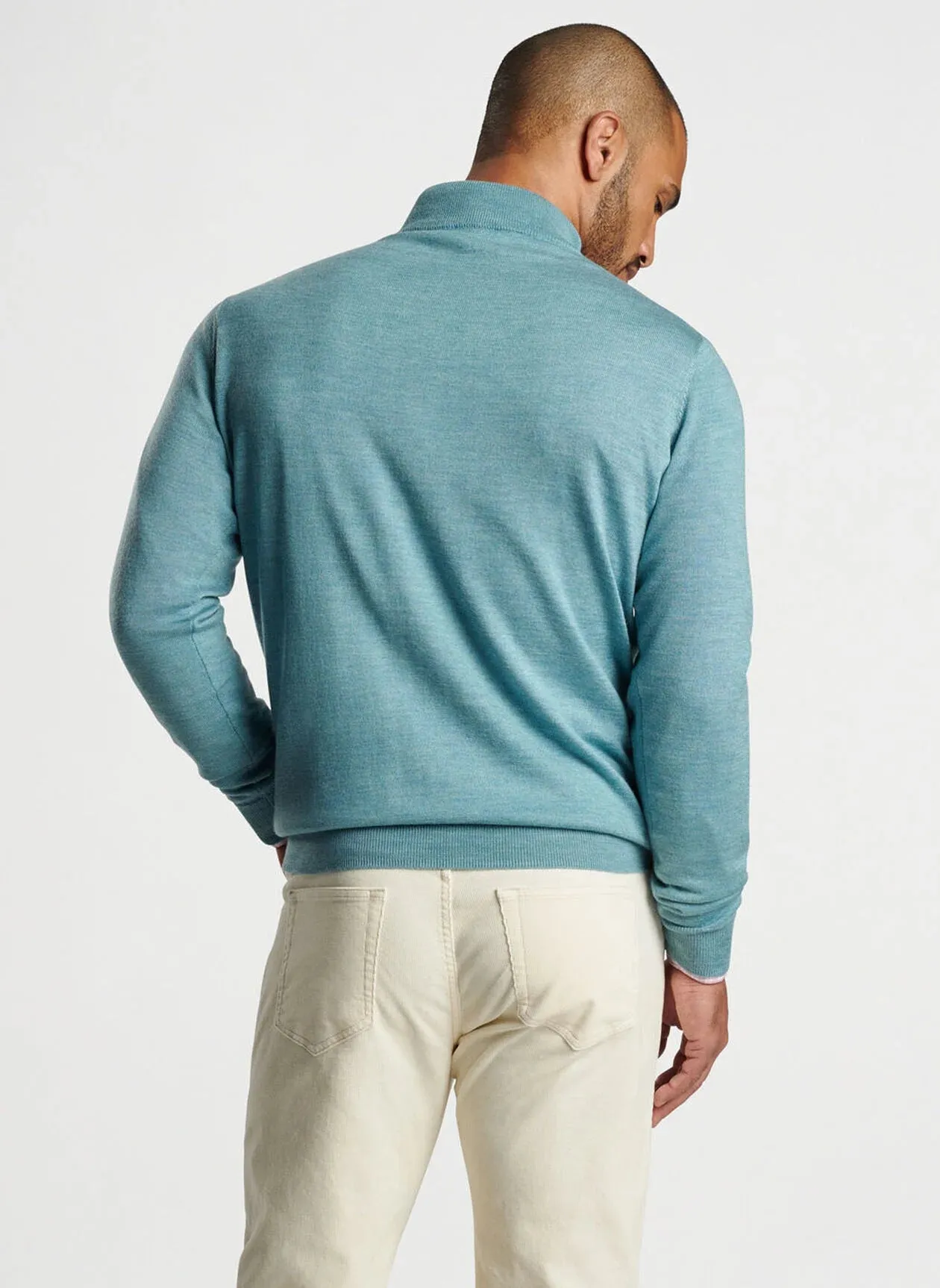 Autumn Crest Suede Trim Quarter-Zip