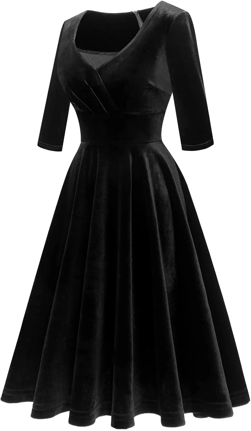 Bbonlinedress Women Vintage Cocktail Dress 1950s Formal Wedding Party 50s 60s Retro Rockabilly Swing Dress