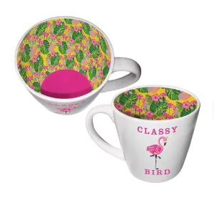 Classy Bird Mug Flamingo Design
