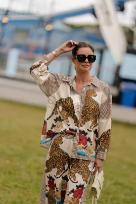 Claudia LS shirt multicolor