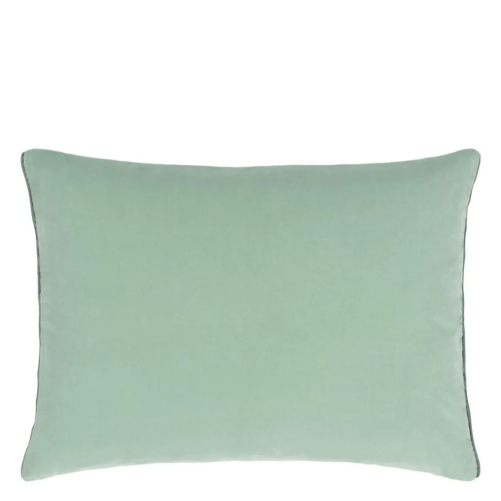 Designers Guild Cassia Celadon & Mist Decorative Pillow