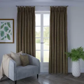 Eternity Mocha Chenille Curtains