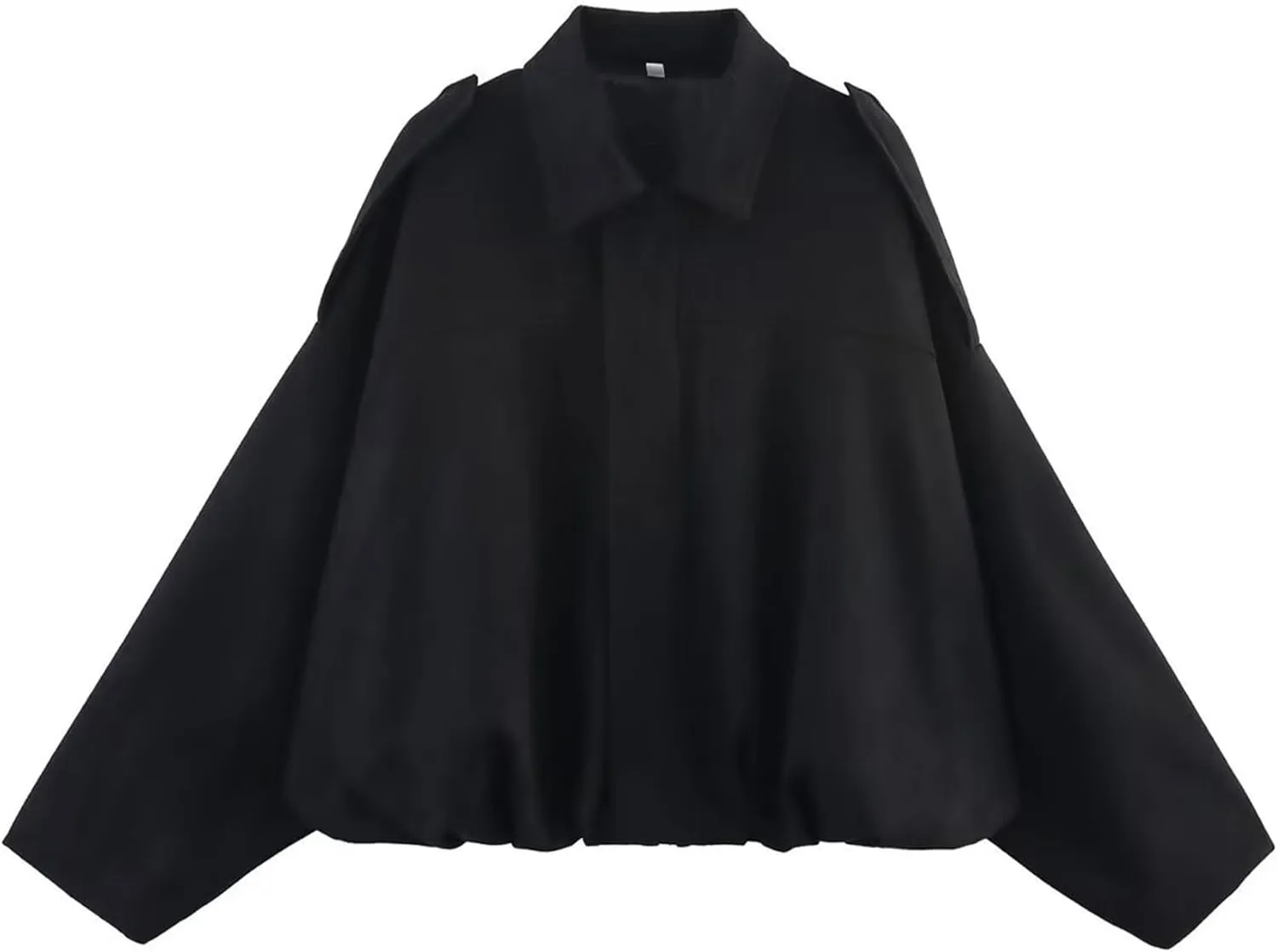 Faux Suede Jacket Women Oversized Long Sleeve Zip Up Epaulet Bomber Leather Jackets Oversized Casual Coat