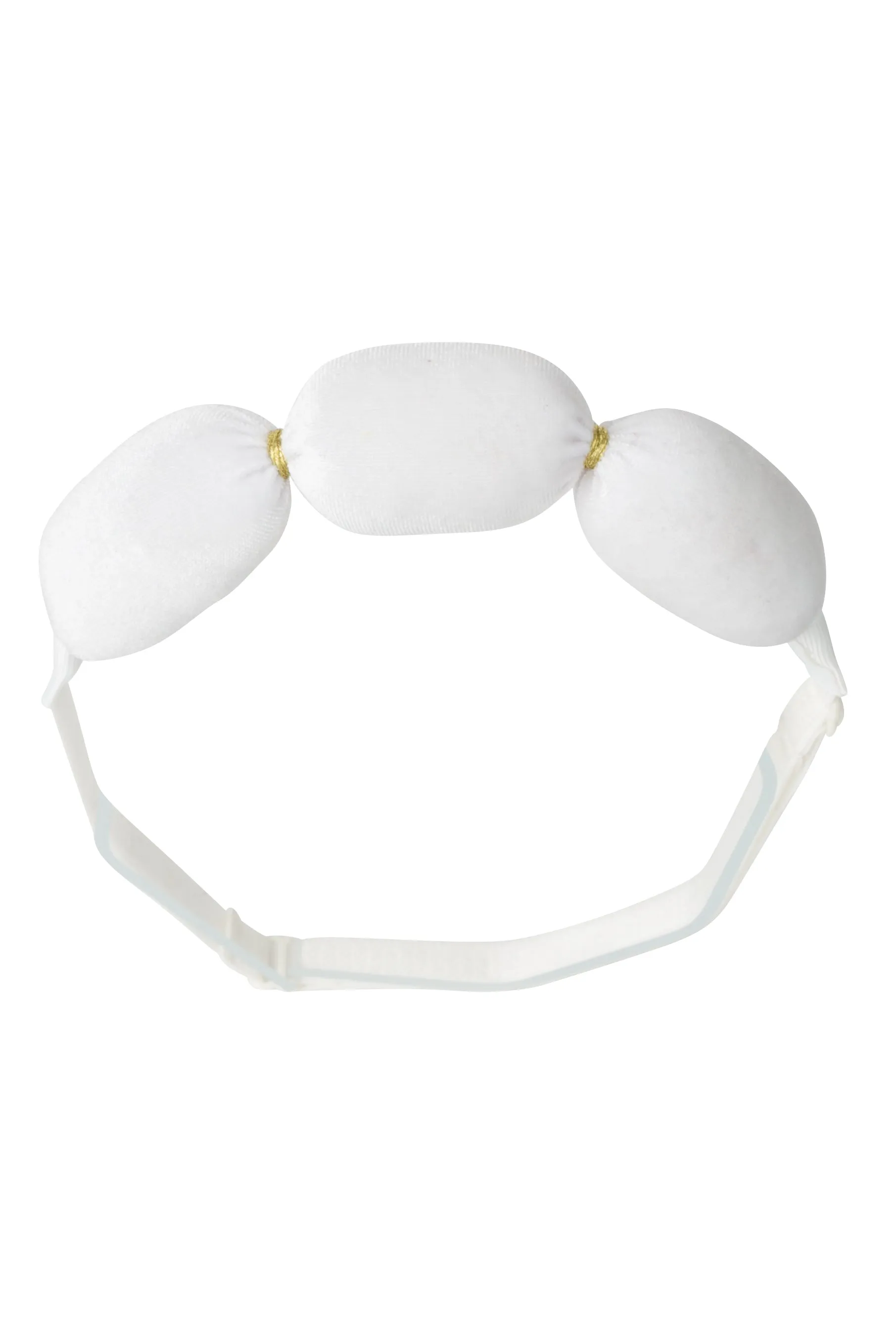 Jasmin Wrap - White Velvet