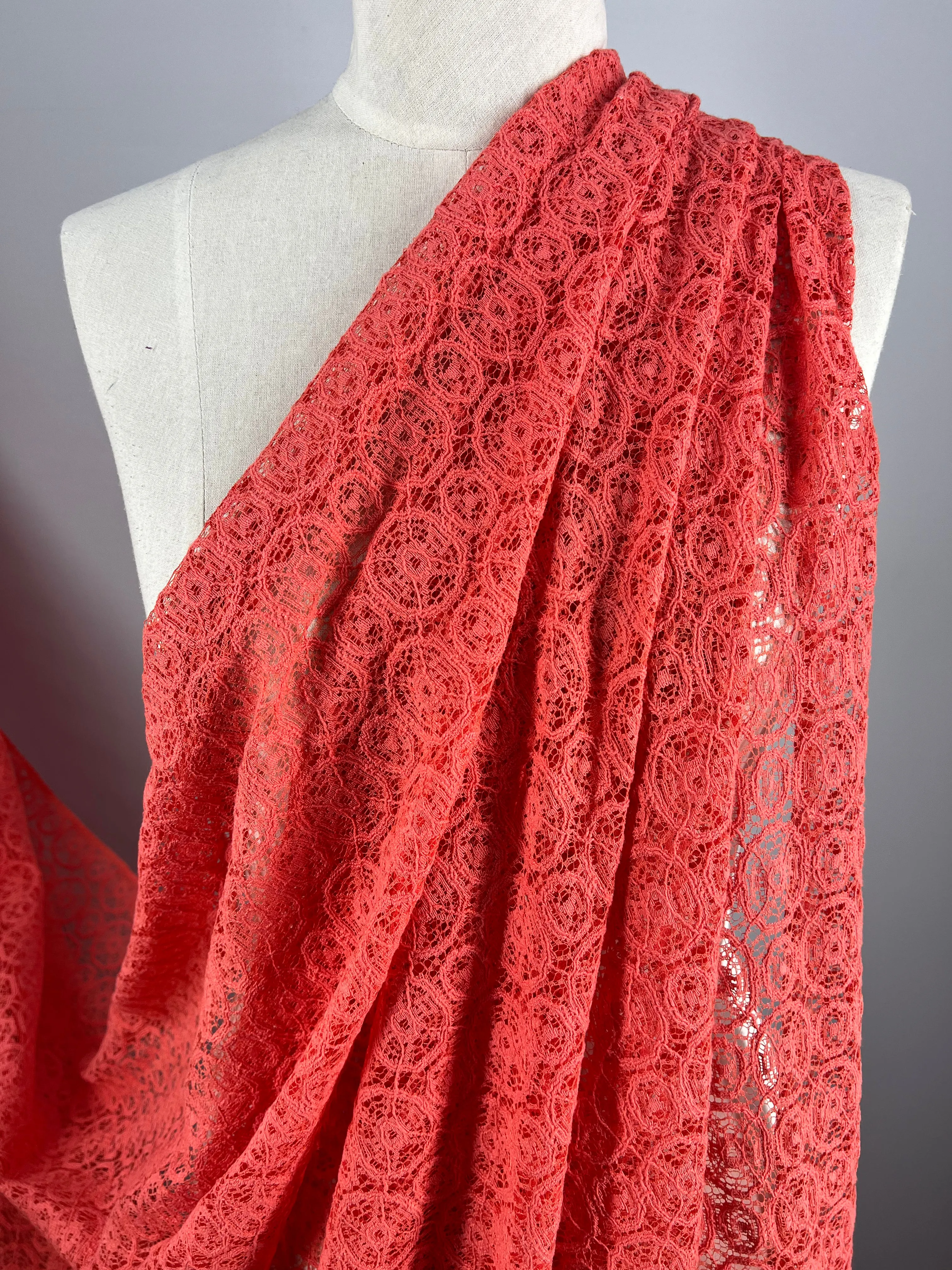 Lace - Georgia Peach - 150cm