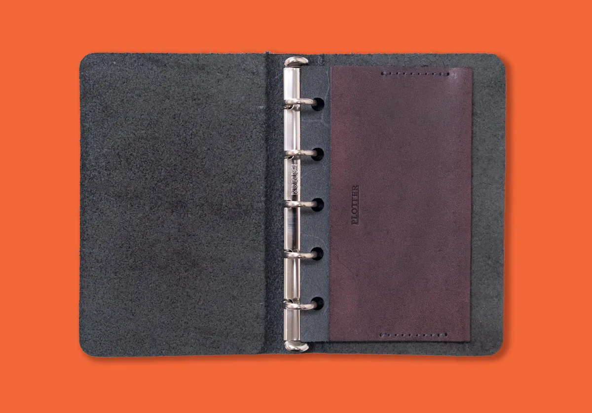 Leather Card Case Limited Purple (Mini 5 Size)