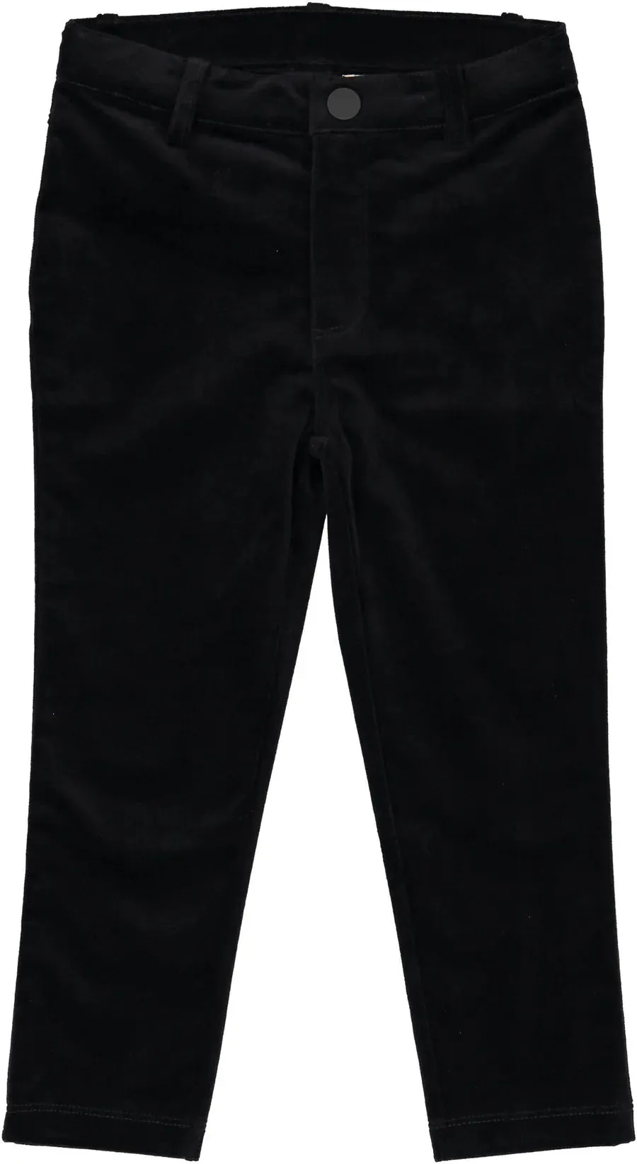 Lil Legs Black Velvet Pants