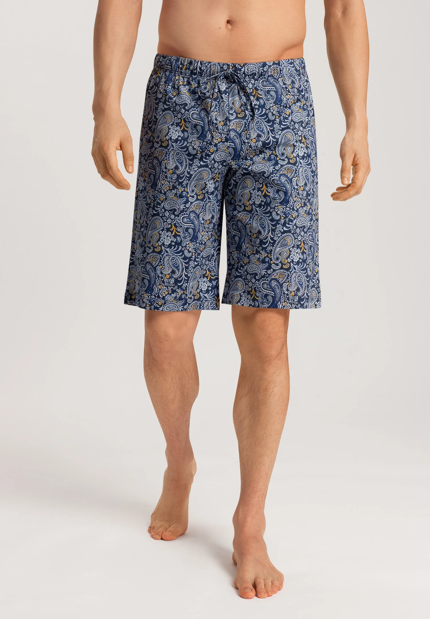 Night And Day Short Knit Pant | Aquarelle Paisley 75513-2884