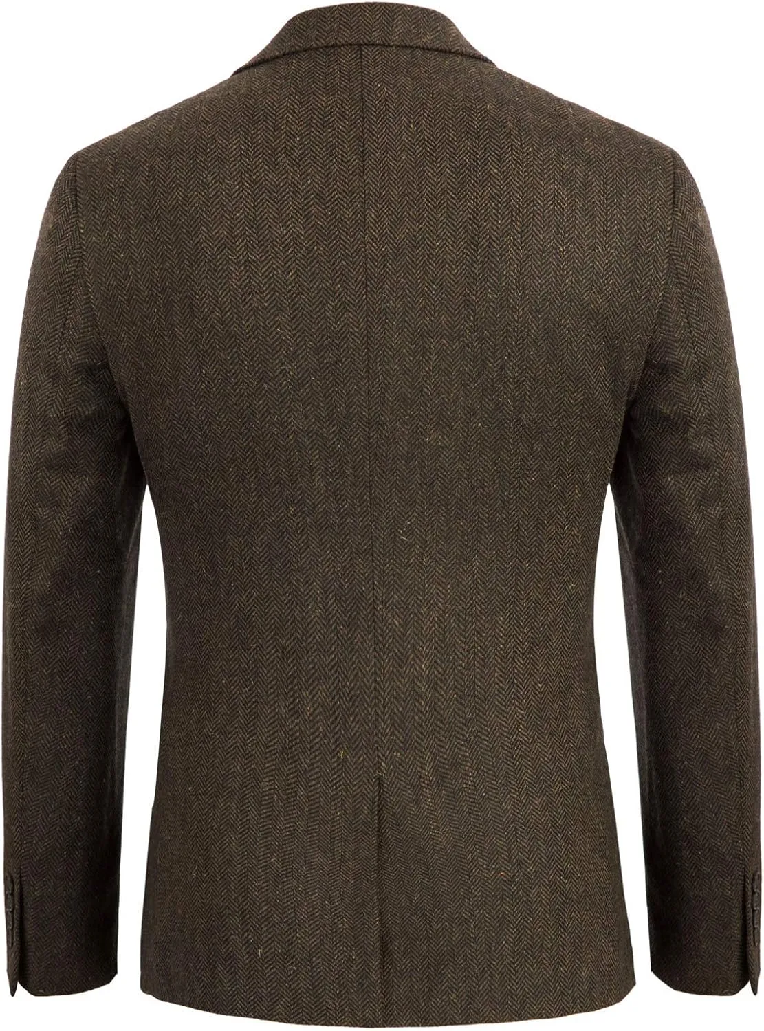 PJ PAUL JONES Men's Herringbone Tweed Blazer British Wool Blend Sport Coat Jacket