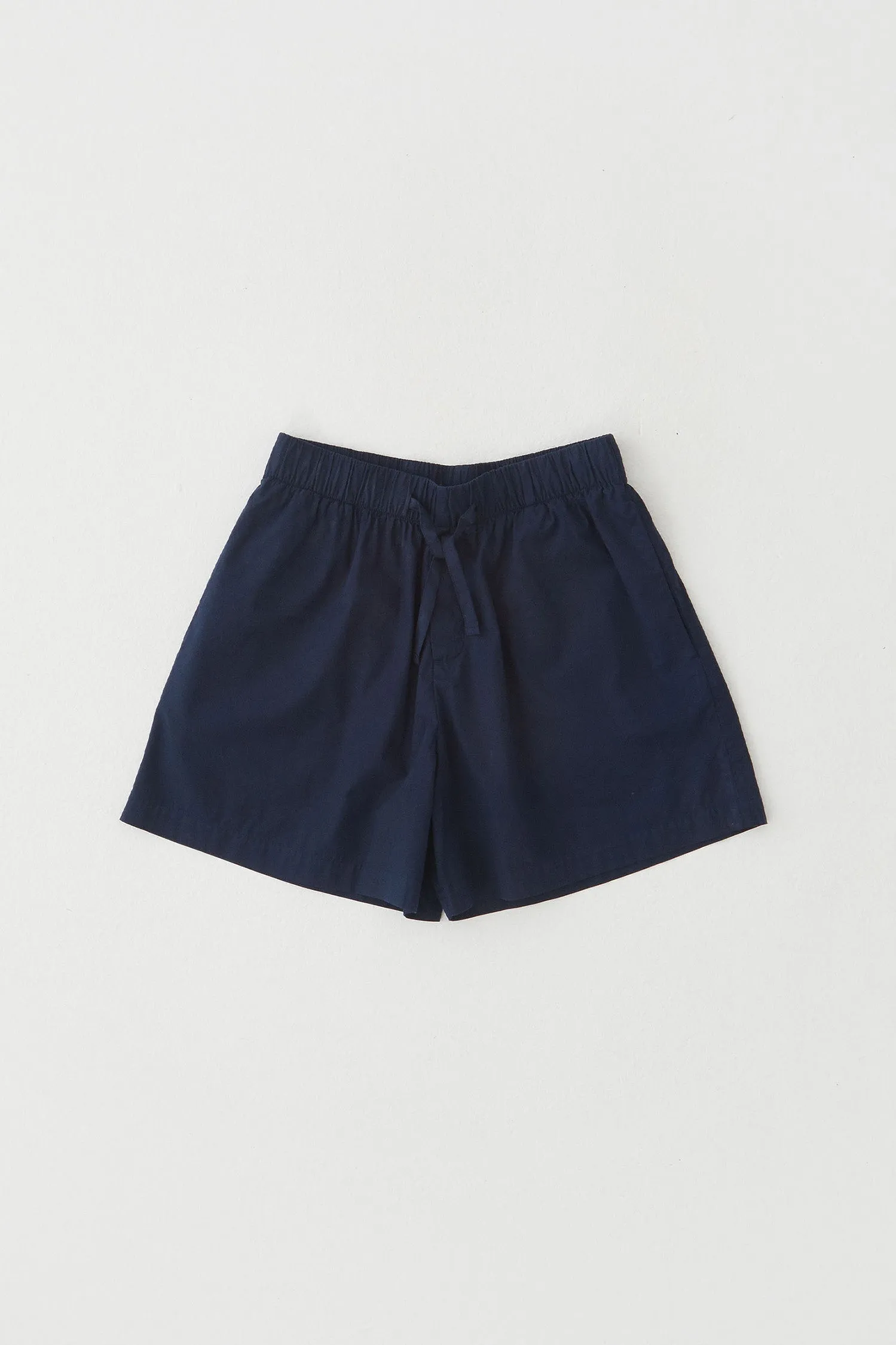 Poplin Pyjama Shorts True Navy