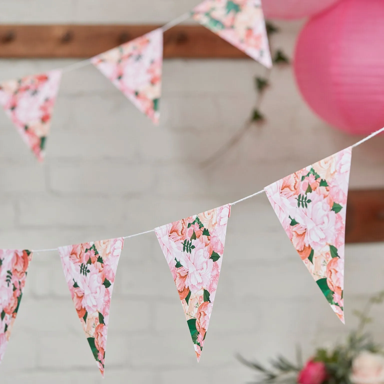 "Boho" Vintage Floral - Bunting
