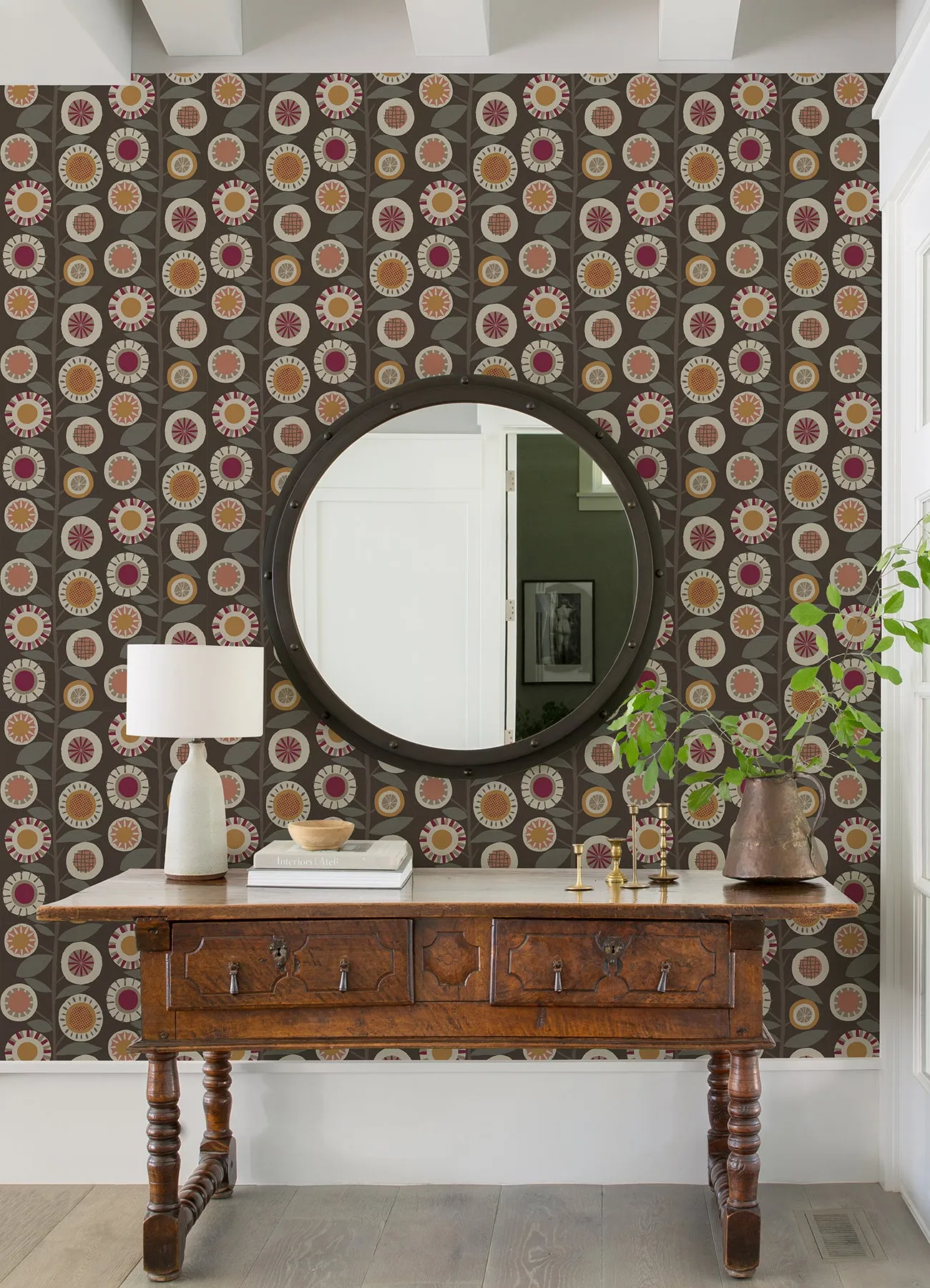 Sisu EverFloral Geometric Wallpaper