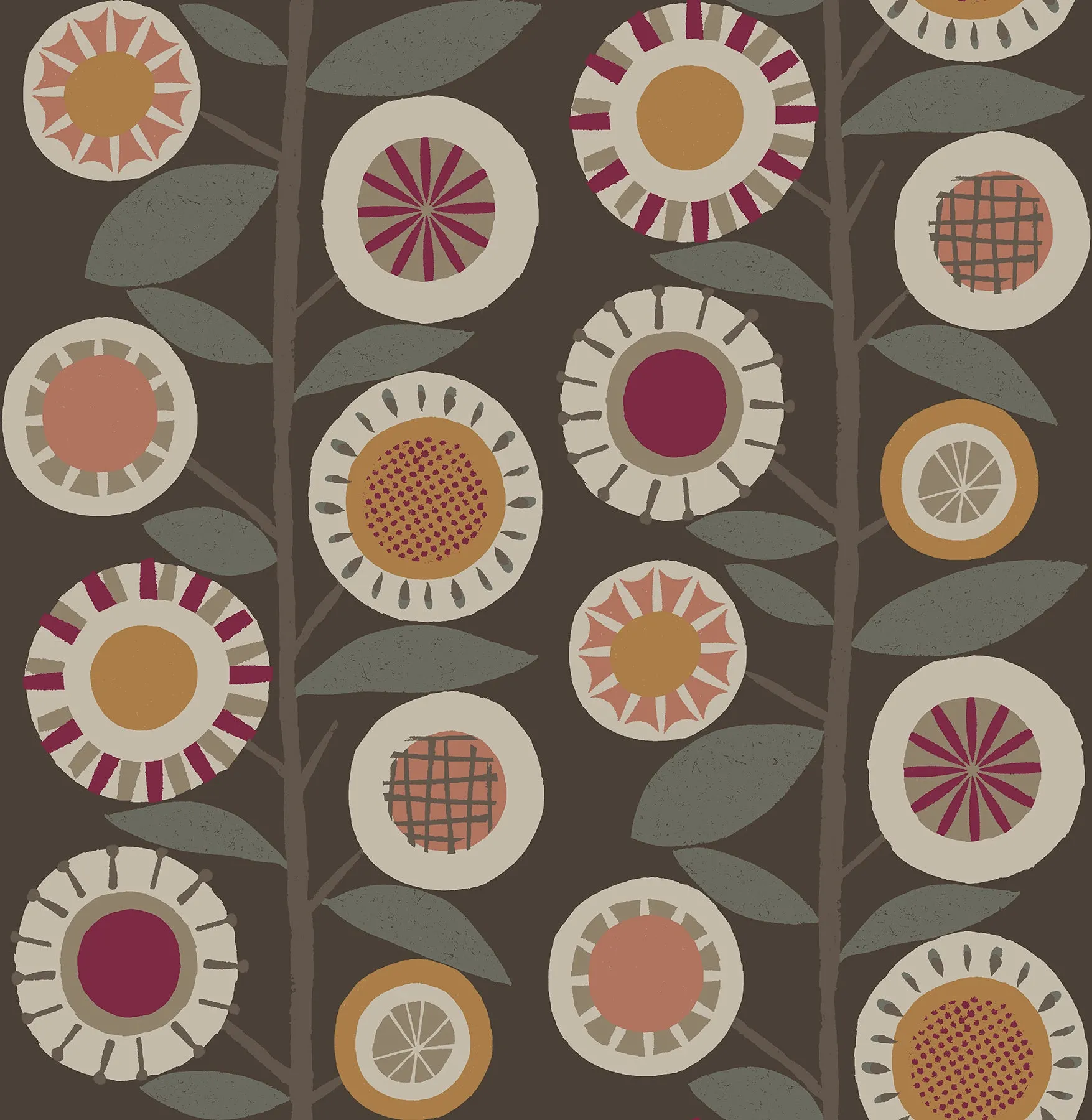 Sisu EverFloral Geometric Wallpaper