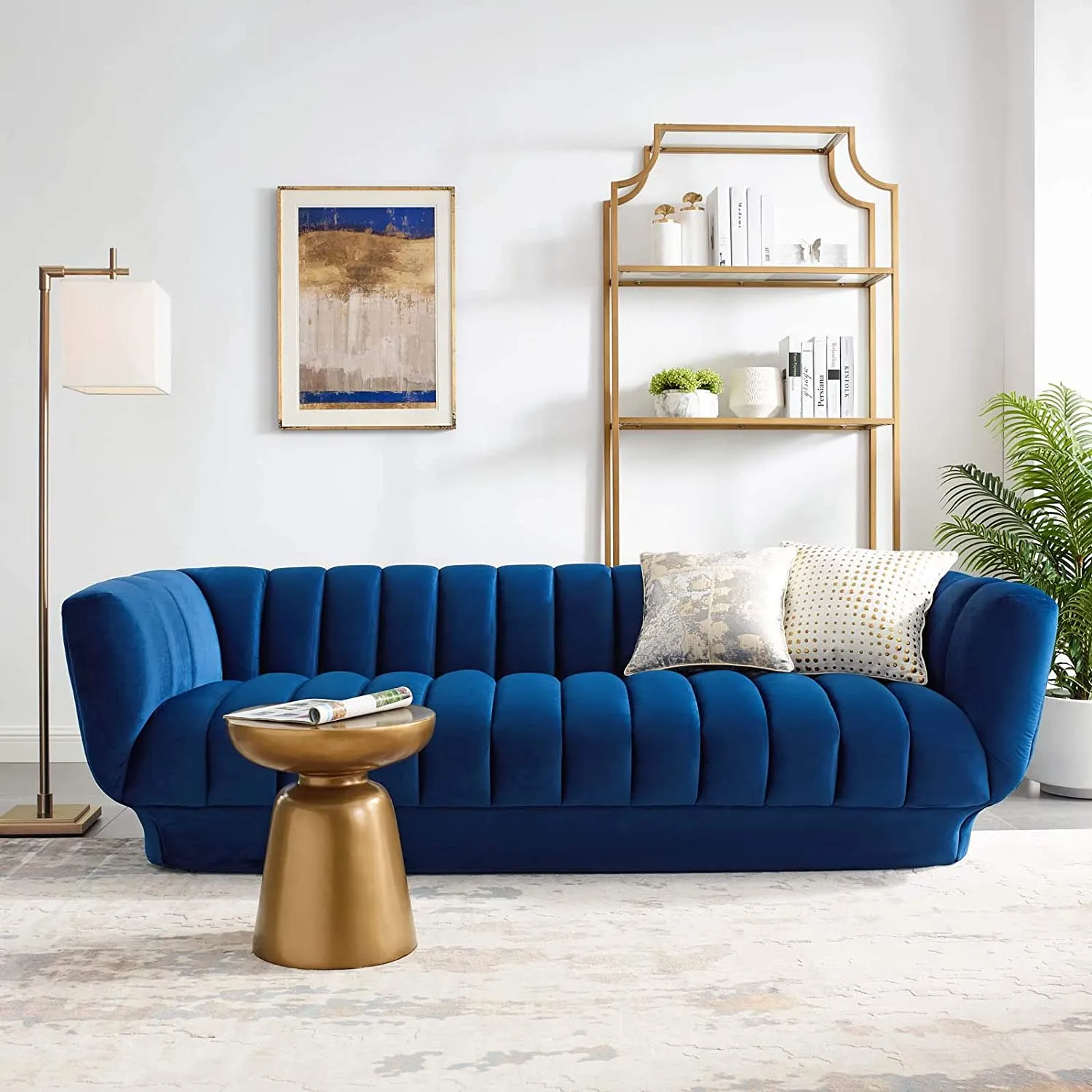 Sofa in navy