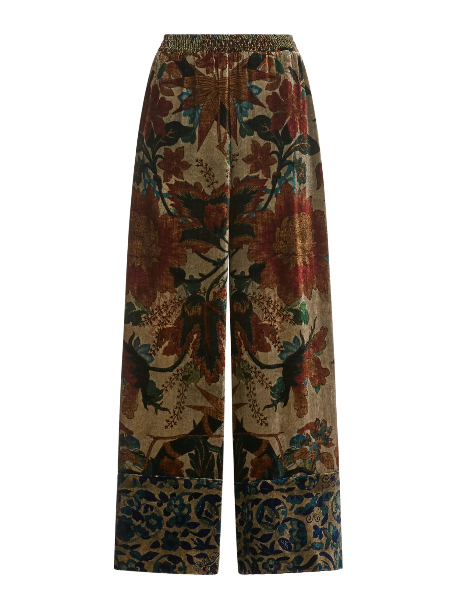 THE VELVET PANT | Leaves