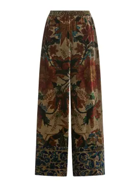 THE VELVET PANT | Leaves