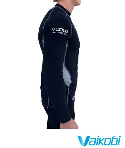 Vaikobi V COLD HYDROFLEX TOP - BLACK/SILVER